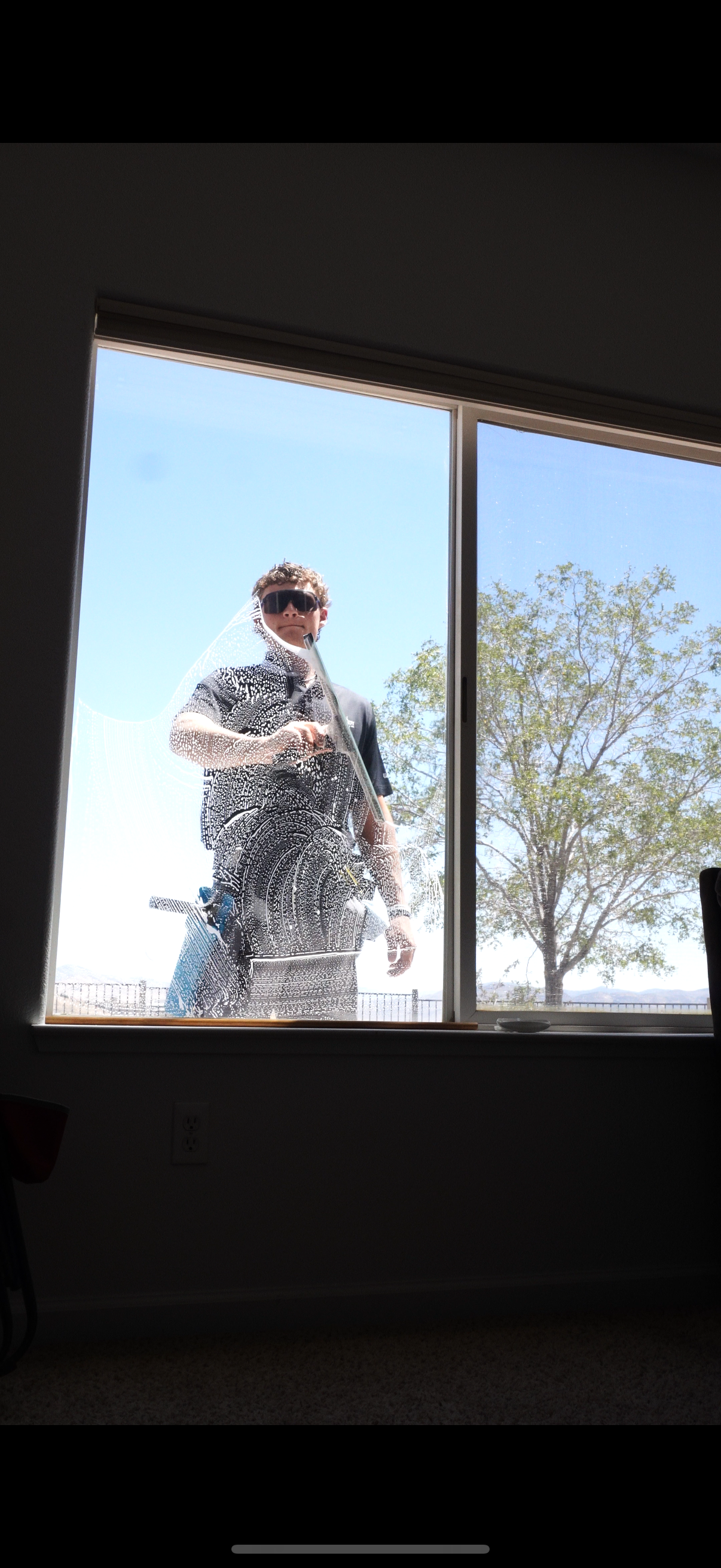 Professional window cleaning